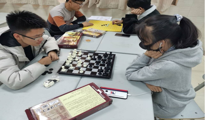 宁夏大学土木与水利工程学院涵博棋艺社举办的棋艺文化棋艺人生活动